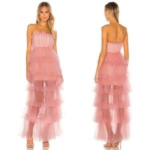 NWT Lovers and Friends Bobbit Gown in Blush Pink Size XS